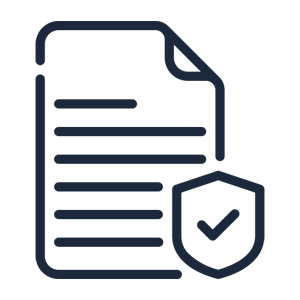Rule and policy enforcement graphic illustrating community safety measures, including noise control, curfew adherence, and amenity usage compliance for residential security services.